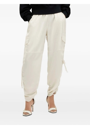 AllSaints Kaye drawstring cargo trousers - White