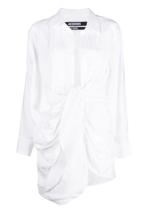 Jacquemus The Bahia mini dress - White
