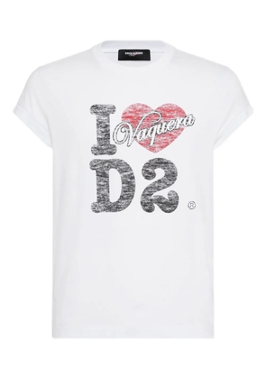 DSQUARED2 Vaquera T-shirt - White
