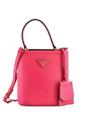 Prada Pre-Owned Panier Saffiano Leather Small bucket bag - Pink