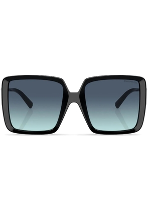 Tiffany & Co Eyewear oversize-frame tinted-lenses sunglasses - Black