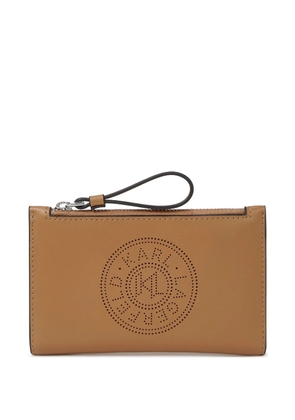 Karl Lagerfeld K/Circle slim bi-fold wallet in gift box - Neutrals