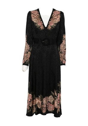 TWINSET floral-print dress - Black