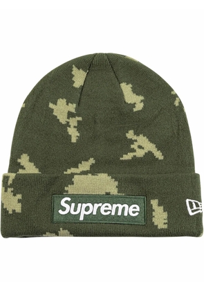 Supreme x New Era Box Logo beanie - Green