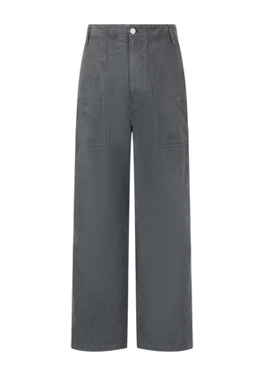 TOMBOY utility-pocket wide-leg trousers - Grey