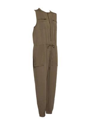 Greylin tie-detail jumpsuit - Brown