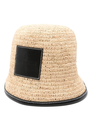 Jacquemus Le bob Soli bucket hat - Neutrals