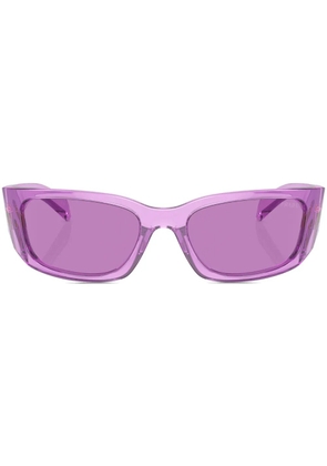 Prada Eyewear Prada PR A14S oval frame sunglasses - Pink