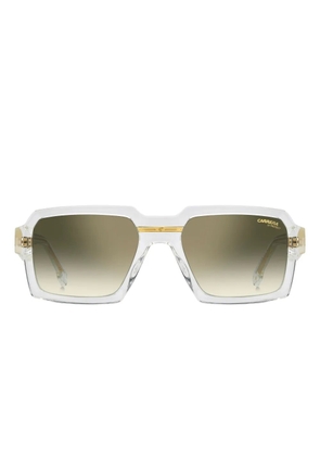Carrera geometric-frame sunglasses - White