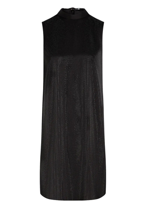 Karl Lagerfeld rhinestone-embellished shift dress - Black
