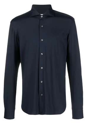 Orian long-sleeve spread-collar shirt - Blue