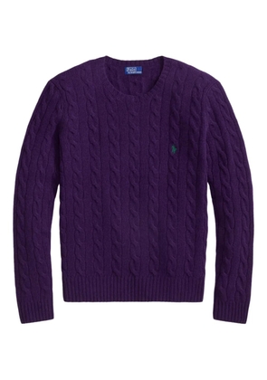 Polo Ralph Lauren cable-knit jumper - Purple