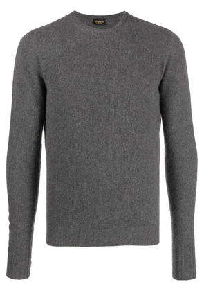 Drumohr crew-neck long-sleeve jumper - Grey