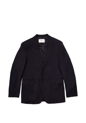 Mood relaxed-fit single-breasted suit - Blue