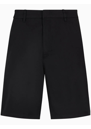 Armani Exchange cotton bermuda shorts - Black