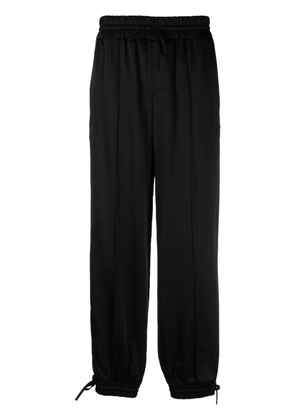 Jil Sander high-waisted tapered-leg trousers - Black