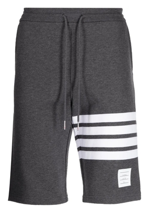 Thom Browne 4-Bar cotton track shorts - Grey