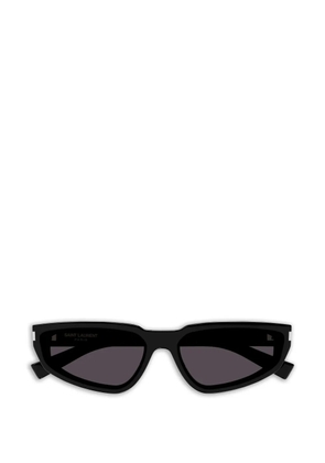 Saint Laurent Eyewear Nova geometric-frame sunglasses - Black