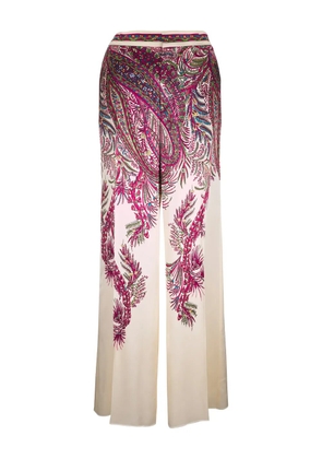 ETRO paisley-print trousers - Neutrals