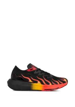 Plein Sport flame lace-up sneakers - Black