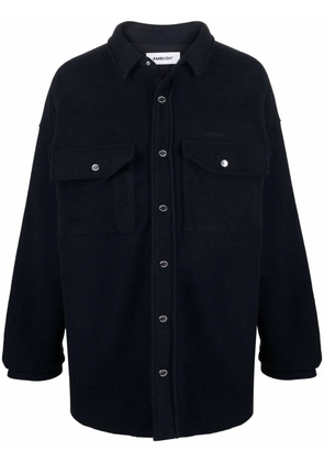 AMBUSH press-stud shirt jacket - Blue