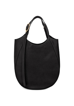 Longchamp XL Le Foulonné buckle-detail tote bag - Black