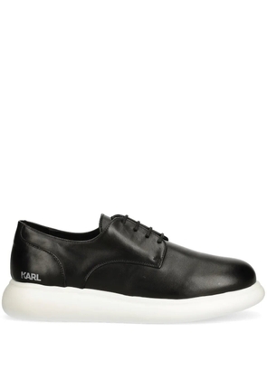 Karl Lagerfeld lace up derby shoes - Black