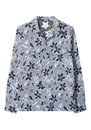 PS Paul Smith floral-print shirt - Grey