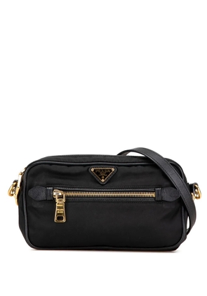 Prada Pre-Owned 2000-2023 Small Tessuto Front Pocket Camera Bag crossbody bag - Black