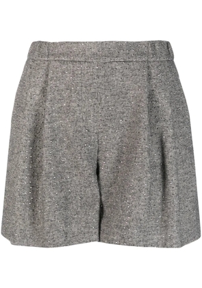 Fabiana Filippi pleated wool-blend shorts - Neutrals
