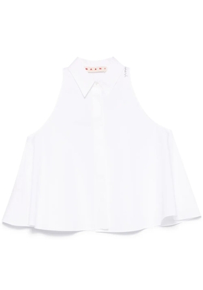 Marni organic cotton tank top - White