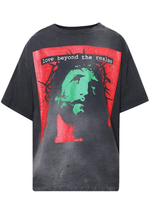 SAINT MXXXXXX KK_SS TEE/LOVE BEYOND T-Shirt - Black