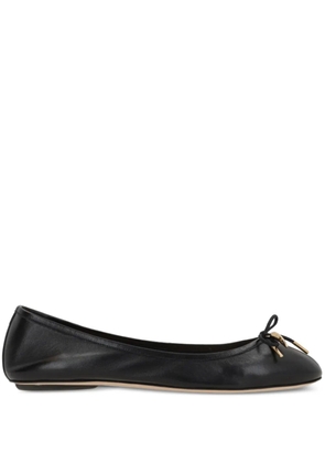 Chloé leather ballerina shoes - Black