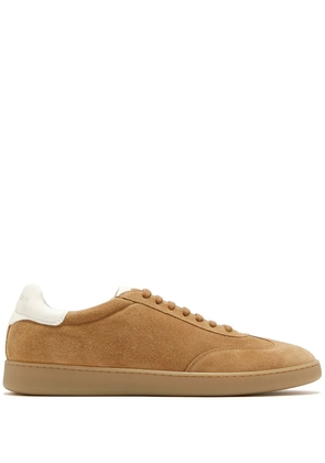 Stuart Weitzman suede low-top sneakers - Brown
