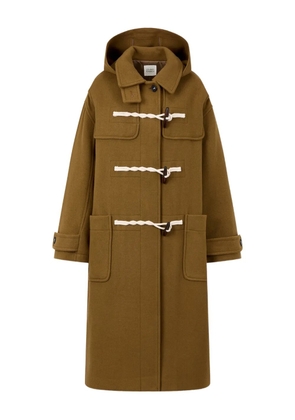 TOMBOY hooded duffle coat - Brown