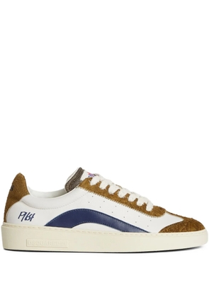 DSQUARED2 leather sneakers - White