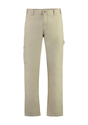 DICKIES logo-patch trousers - Neutrals