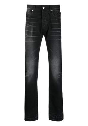 THE BIG WHITE BLUE Oustin Japan slim-cut jeans - Black