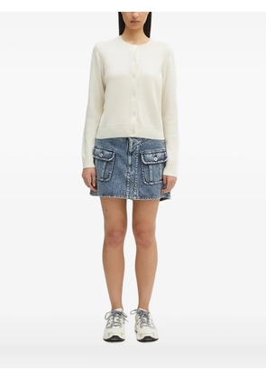 SAMSOE SAMSOE Saboston button-front cashmere cardigan - White