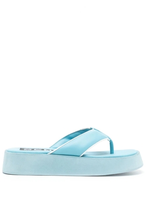 Senso Paxton platform flip flops - Blue