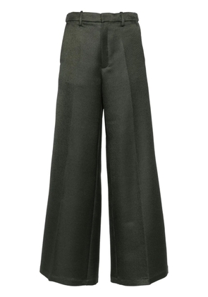 Forte Forte wide-leg tailored trousers - Green