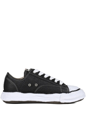 Maison MIHARA YASUHIRO Peterson textured lace-up sneakers - Black