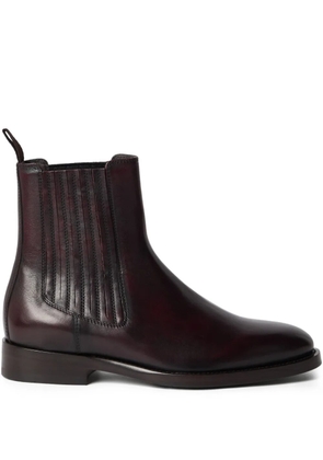 Brunello Cucinelli leather Chelsea boots - Brown