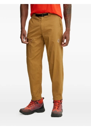 Mammut Tamaro belt-detail trousers - Brown
