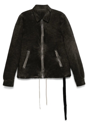 Rick Owens DRKSHDW zipped jacket - Grey