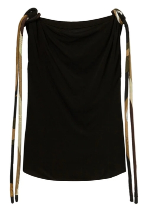 PUCCI Vivara-knot top - Black