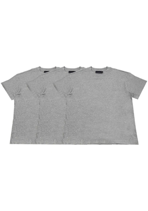 FEAR OF GOD ESSENTIALS plain t-shirt (set of three) - Grey