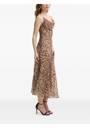 Bardot Monroe midi dress - Brown