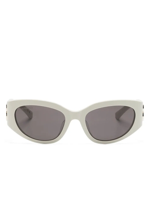 Balenciaga Eyewear Bossy Round AF sunglasses - Neutrals