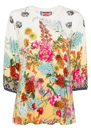 Johnny Was Delite top - Yellow